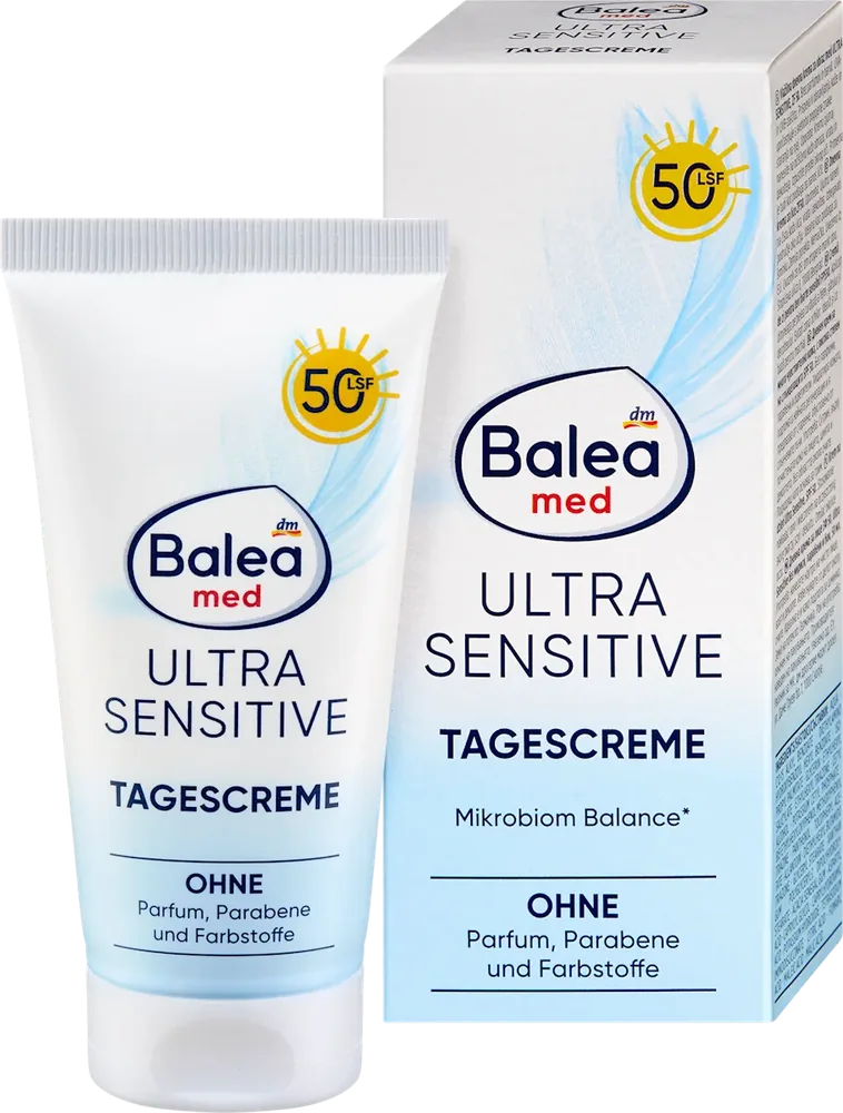 Balea Med Ultra Sensitive Tagescreme LSF 50 – Image 1