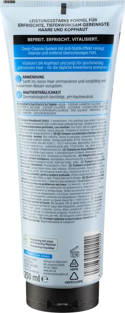 Balea Tiefenreinigung Shampoo – Image 2
