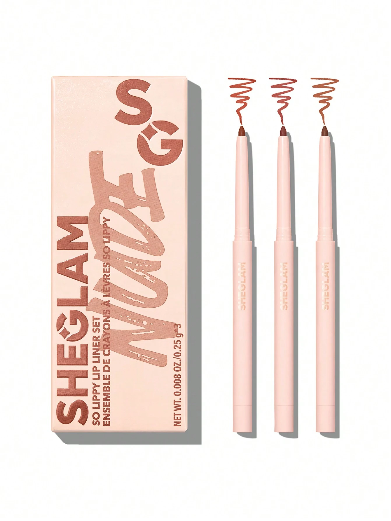 So Lippy Lip Liner Set-Au Naturel